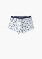 Mango Man Mango Man Palm-print Cotton Boxer Shorts