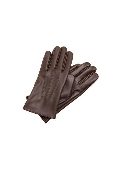 Mango Man Mango Man Suede Leather Gloves