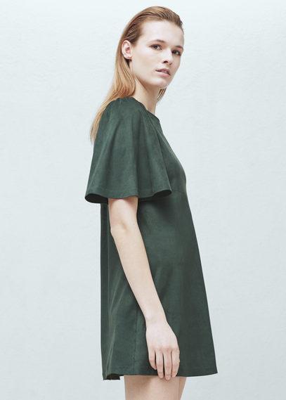 Mango Flared Sleeves Dress
