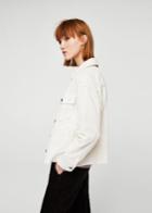 Mango Mango Buttoned Corduroy Jacket