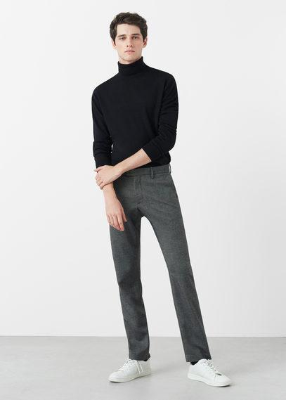Mango Man Mango Man Turtle Neck Wool Sweater