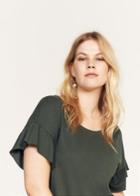Violeta By Mango Violeta By Mango Frill Cotton Dress