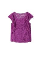 Violeta By Mango Violeta By Mango Ruffles Lace Top