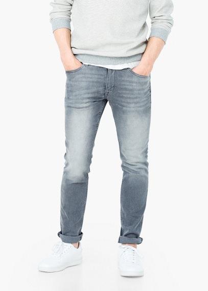 Mango Man Mango Man Slim-fit Grey Jan Jeans