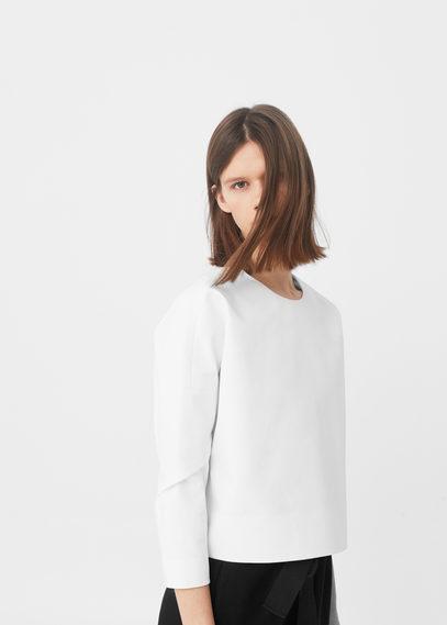 Mango Mango Sustainable Cotton Blouse