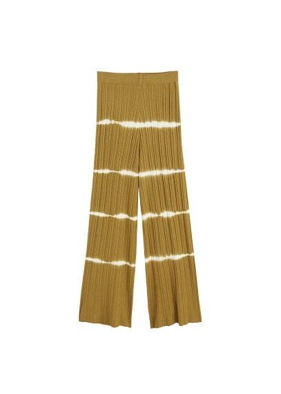 Mango Mango Tie-dye Print Trousers