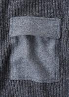 Mango Man Mango Man Pocket Wool-blend Sweater