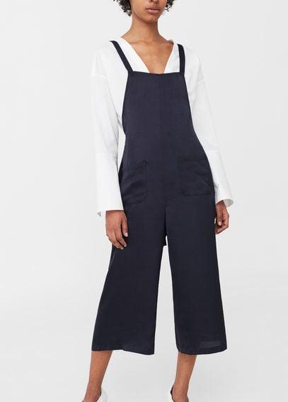 Mango Mango Shift Long Jumpsuit