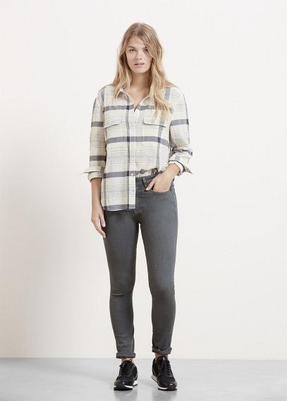 Violeta By Mango Violeta By Mango Check Cotton Shirt