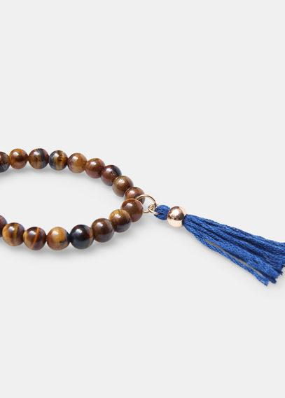 Violeta By Mango Violeta By Mango Tassel Beaded Bracelet