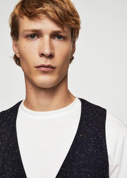 Mango Man Mango Man Flecked Waistcoat