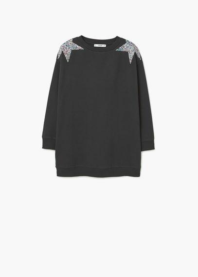 Mango Mango Sweatshirt Stars