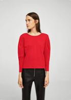 Mango Mango Puffed-shoulder Sweatshirt