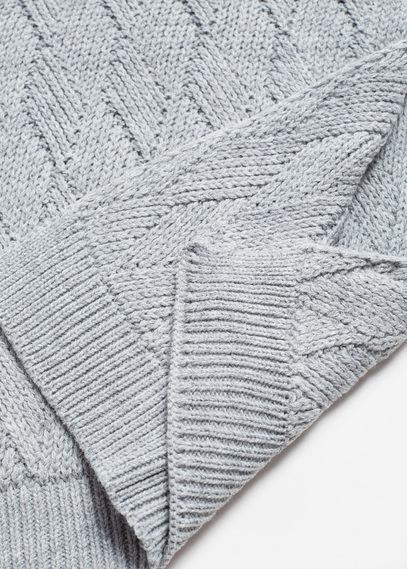 Mango Man Mango Man Diamond Knit Scarf