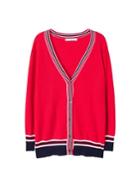 Violeta By Mango Violeta By Mango Contrasting Buttoned Cardigan