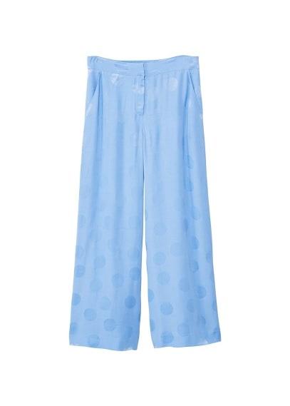 Mango Mango Polka-dot Culottes Trousers