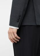 Mango Man Mango Man Satin Appliqu Tuxedo Blazer