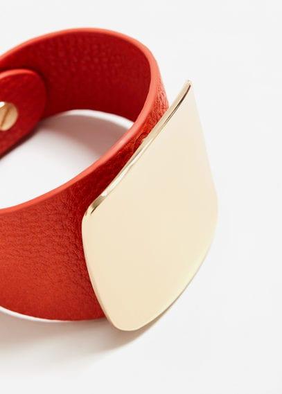 Mango Mango Metal Appliqu Bracelet