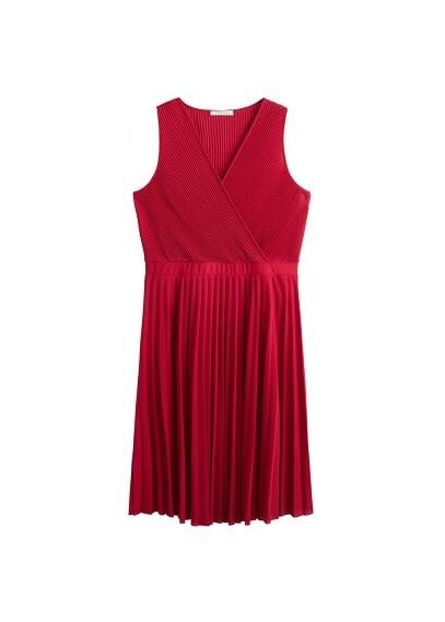 Violeta By Mango Violeta By Mango Pleated Dress