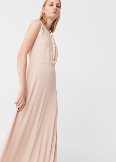 Mango Mango Chain Collar Dress