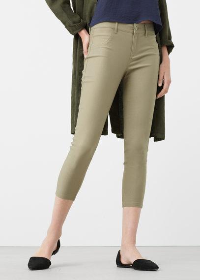 Mango Mango Crop Slim-fit Trousers