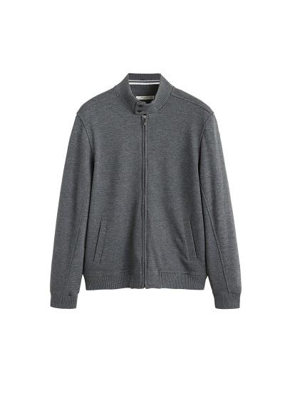 Mango Man Mango Man High Collar Jacket