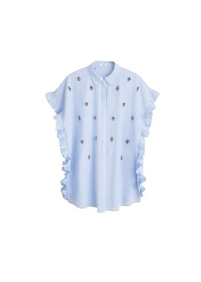 Mango Mango Sequin Detail Blouse