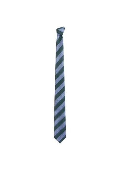 Mango Man Mango Man Contrasting Pattern Silk Tie