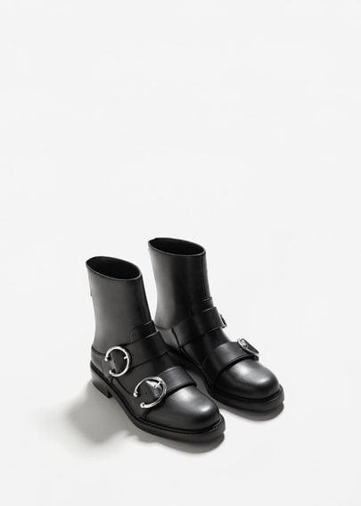 Mango Mango Piercing Detail Ankle Boots