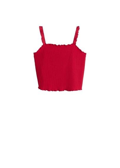 Mango Mango Blond Straps Top