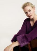 Violeta By Mango Violeta By Mango Sweater Fur Combined