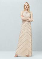 Mango Mango Bead Tulle Dress