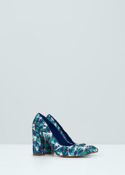 Mango Mango Printed Pumps