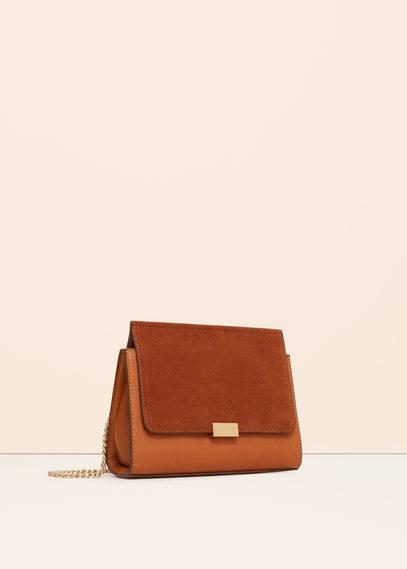 Violeta By Mango Violeta By Mango Chain Leather Bag