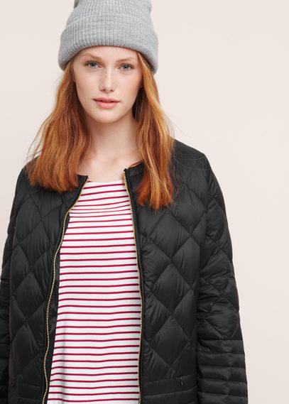Violeta By Mango Violeta By Mango Feather Mixed Coat
