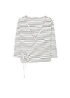 Mango Mango Textured Wrapped T-shirt