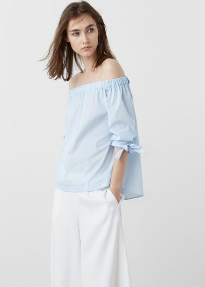 Mango Mango Poplin Blouse