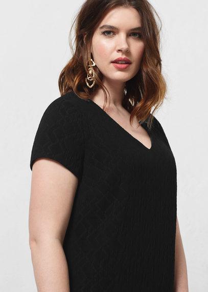 Violeta By Mango Violeta By Mango Textured Dress