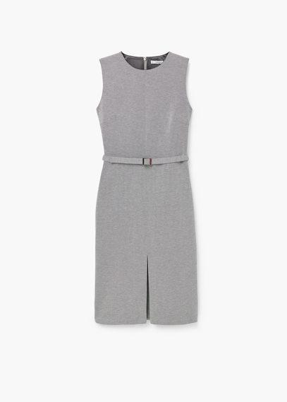 Mango Mango Belt Cotton Dress