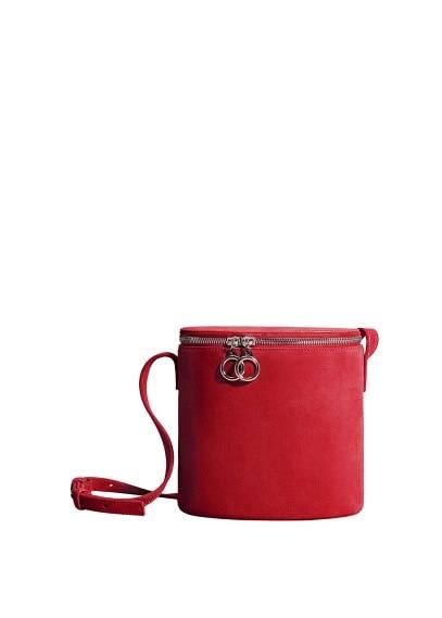 Violeta By Mango Violeta By Mango Suede Cylinder Bag