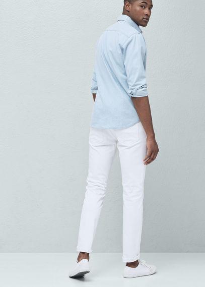 Mango Man Mango Man Slim-fit White Jan Jeans
