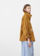 Mango Mango Adjustable Cord Parka