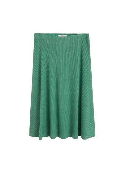 Violeta By Mango Violeta By Mango Ribbed Midi Skirt