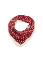 Mango Mango Printed Pleated Scarf