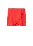 Violeta By Mango Violeta By Mango Ruffled Linen-blend Skirt