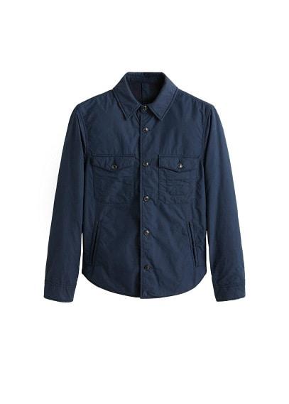 Mango Man Mango Man Water-repellent Cotton Jacket