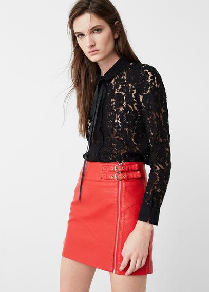 Mango Mango Guipure Shirt