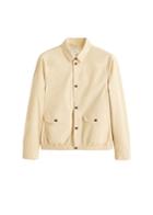 Mango Man Mango Man Elastic Waist Cotton Jacket