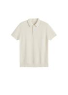 Mango Man Mango Man Structured Merino Wool Polo