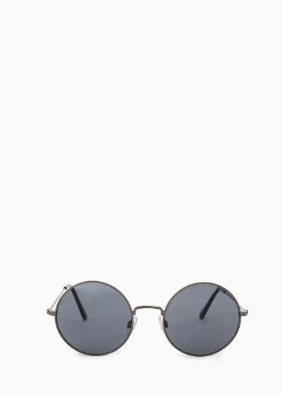 Mango Rounded Frame Sunglasses